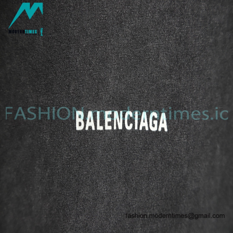 Balenciaga - Monogram Print Short-sleeved T-shirt